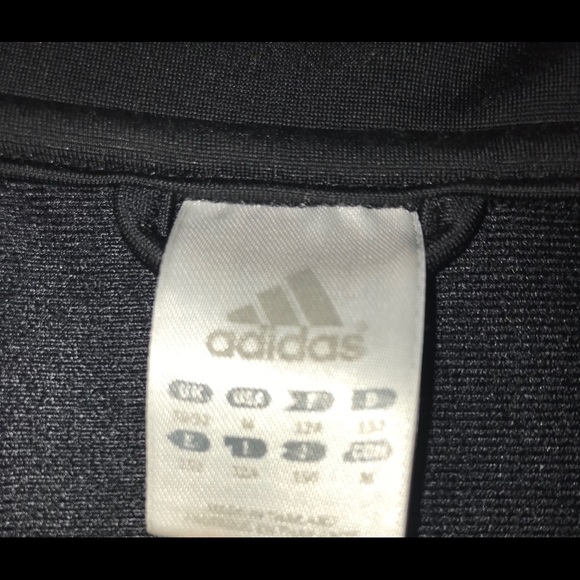 black and white adidas track jacket - Picture 3 of 3